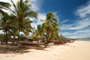 A fishing village on Nosy Mitsio (photo taken by Andy Brown)