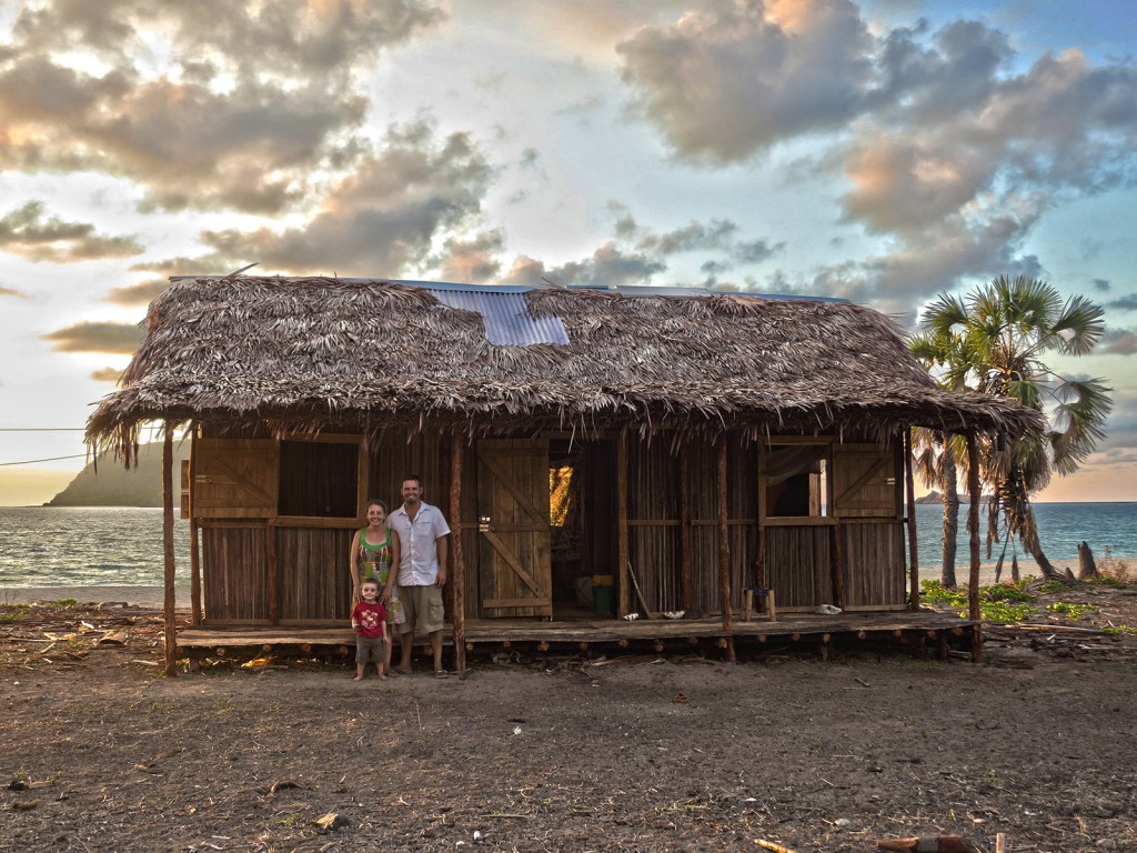 Our home on Nosy Mitsio is finally finished and we're fully moved in!  Thank God!