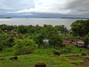 The fishing village where we spent the first night of our trip.