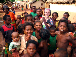 The kids of Andimaka were super excited to see us when we arrived! But Matimu seems to be taking the attention for granted!