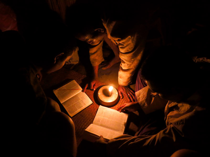 candle study