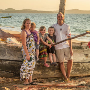 The Orner family in Madagascar